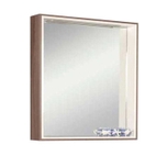 Зеркальный шкаф AQUATON Фабиа 80 белый, дуб инк 1A166902FBAF0