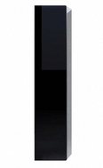 Шкаф-колонна (пенал) подвесной Анкона П35/BLK, черный