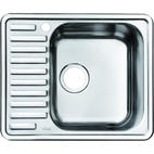 Мойка для кухни с выпуском арт. 011UPSOi84, нержавеющая сталь, полированная, чаша справа Strit STR58PRi77K