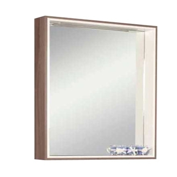 Зеркальный шкаф AQUATON Фабиа 80 белый, дуб инк 1A166902FBAF0 1A166902FBAF0
