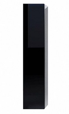 Шкаф-колонна (пенал) подвесной Анкона П35/BLK, черный An.05.35/BLK