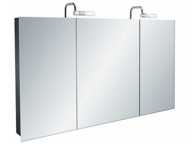 Зеркальный шкаф, двойное зеркало ODÉON UP 1200 EB875RU