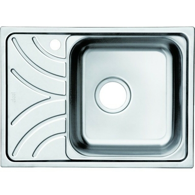 Мойка для кухни с выпуском арт. 011UPSOi84, нержавеющая сталь, полированная, чаша справа Arro ARR60PRi77K ARR60PRi77K
