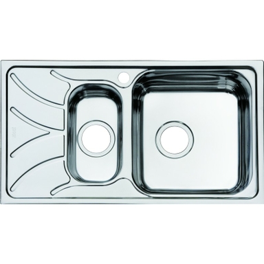 Мойка для кухни с выпуском арт. 021UPSOi84, нержавеющая сталь, полированная, 1 1/2, чаша справа Arro ARR78PZi77K ARR78PZi77K