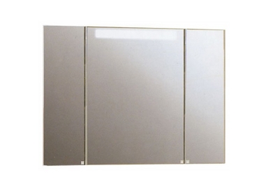 Зеркальный шкаф AQUATON Мадрид 100 со светильником белый 1A111602MA010 1A111602MA010