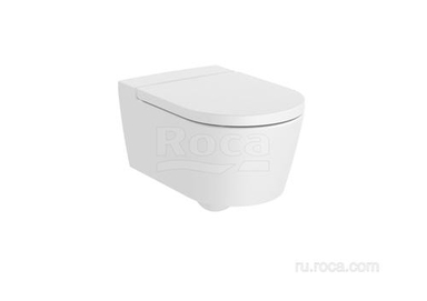 Унитаз Roca Inspira Round подвесная 560, Rimless, белый матовый 346527620 346527620
