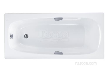 Акриловая ванна Roca Sureste 170х70 прямоугольная, с отверстиями для ручек, белая ZRU9302769 ZRU9302769