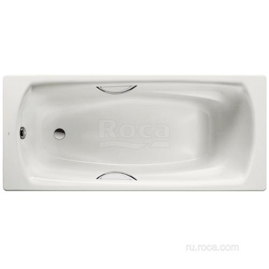 Стальная ванна Roca Swing Plus 170x75 3,5мм, anti-slip, с ручками 236755000 236755000