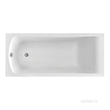 Акриловая ванна Santek Фиджи 160х75 прямоугольная 1WH501597 1WH501597