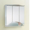 Зеркало-шкаф Камерино В8-зп трехдверный с подсветкой Bo.04.08.G