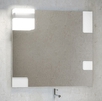 Зеркало Санторини 100, цвет серо/белый Z0000010470