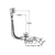 Слив-перелив Simplex полуавтомат для стандартных ванн