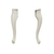 Ножки фигурные Венеция (2 шт), белые