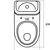 Унитаз-компакт "Идеал" стандарт (арматура 2-режим. OLI, сиденье дюропласт, крепление)