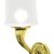 Светильник 3014/М/ORO с белым абажуром, ножка золото (цена за 1 шт)