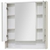 Зеркальный шкаф AQUATON Рико 80 белый, ясень фабрик 1A215302RIB90