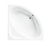 КАРИБЫ 140х140 ванна угловая симметричная акриловая белая с фронтальной панелью 