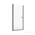 Душевое ограждение Roca Roca Capital Дверь распашная 1000X1950, прозрачное стекло, черный M4710016M