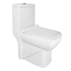Унитаз-моноблок Azario Zeno 640х365х740 ободковый с сиденьем Slim микролифт (AZ-1169)