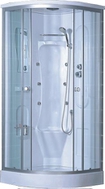 Душевая кабина Loranto CS-005 M (8131) 90х90х220, поддон 15 см, верхний душ