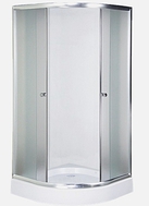 Душевое ограждение ALT-8025Т (100*100*194) н/п, 2 упаковки