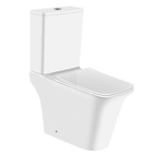 Унитаз напольный Azario AVERO 660x360х820 безободковый со смывным механизмом Geberit, бачком и сиденьем микролифт (AZ-1213A-G)