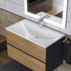 Раковина для ванной Uperwood Self 80х45х13,5 см, белая глянцевая