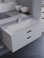 Раковина для ванной Uperwood Modul 97 см, с декоративной накладкой