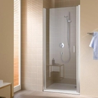 Душевая маятниковая дверь CADA XS 860-910/2000, крепление слева