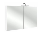 Зеркало-шкаф Odeon Up (100 см), белый