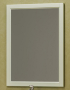 Зеркало Омега 65, цвет слоновая кость 1013