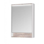 Зеркало-шкаф Капри 60 бетон пайн