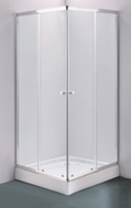Душевое ограждение ALT-09C (90*90*194) н/п 2 упаковка