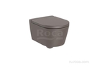Унитаз Roca Inspira Round подвесная 480, Rimless, кофейный 346528660