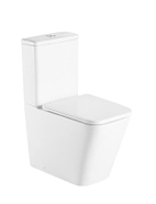 Унитаз-компакт безободковый D&K Berlin DT1437016, 610*345*825мм, сиденье микролифт, белый