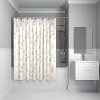 Штора для ванной комнаты, 200*200 см, полиэстер, elegant gold, IDDIS, SCID131P