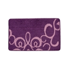 Коврик для ванной комнаты, 50*80 см, полиэстер-акрил, Fairyland (violet), Milardo, 471PA58M12