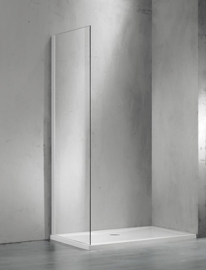 Боковая часть душ. ограждения SANTREK AQUA Evo- SP-1000-C-Chrome 1000*1950 стекло Прозр. 8мм, профиль Хром 314067
