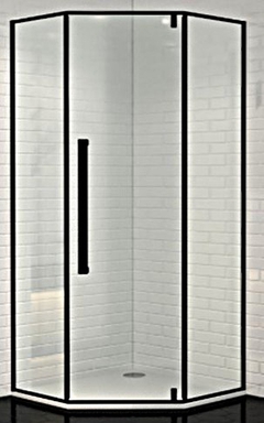 Душевое ограждение  ALT-C-P10 (100x100x195) б/п, 1 упаковка ALT-C-P10