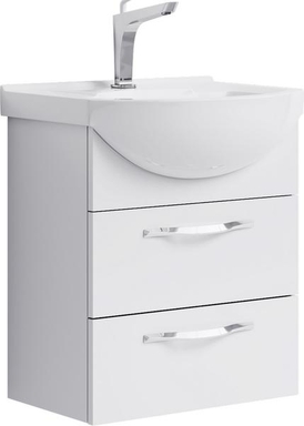 Подвесная тумба с двумя ящиками с умывальником Agr.01.05/2