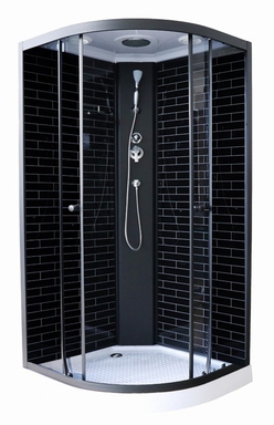Душевая кабина ALT-Е11 (90*90*215) н/п,  3 упаковки ALT-Е11