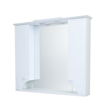 Зеркальный шкаф AQUATON Элен 95 белый 1A218602EN010 1A218602EN010