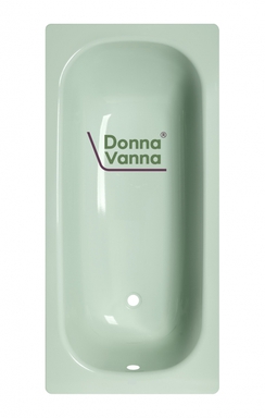 Ванна ст. эмал. 150х70, зеленая мята, без ранта DV-51932, DONNA VANNA 51932
