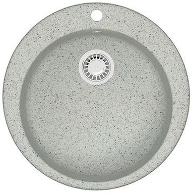Кухонная мойка AZARIO Vital 507x507x200 искусственный мрамор, цвет Светло серый (CS00078348) CS00078348