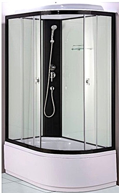 Душевая кабина ALT-8120-WL (80*120*215) в/п, 3 упаковки ALT-8120-WL