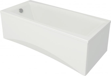 Ванна прямоугольная VIRGO 180x80, белый, Сорт1 P-WP-VIRGO*180NL