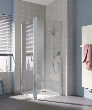 Боковая стенка Kermi CADA XS 860-910/2000, стекло прозрачное, ESG Clean CKTWD09020VPK