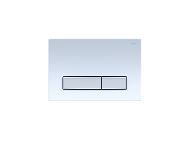 Панель смыва Aquatek Slim Белая глянец (клавиши прямоугольные никель) KDI-0000022 KDI-0000022