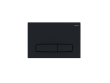 Панель смыва Aquatek Slim Черная матовая (клавиши прямоугольные) KDI-0000025 KDI-0000025