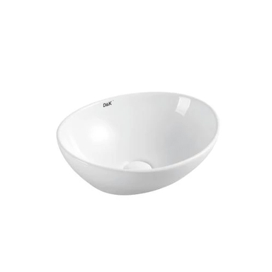 Раковина накладная DK Matrix DT1390716, 410*335*145мм, белый DT1390716
